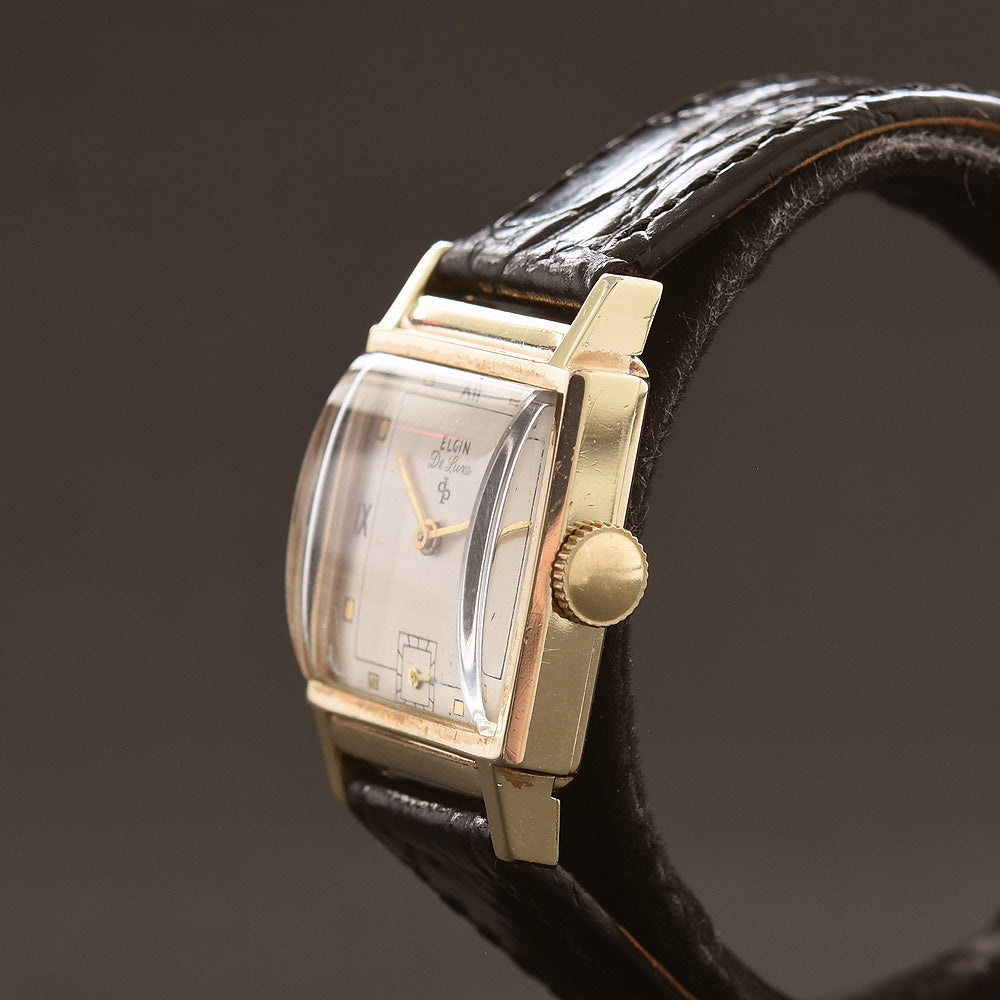 1947 ELGIN De Luxe USA Vintage Gents Dress Watch – empressissi