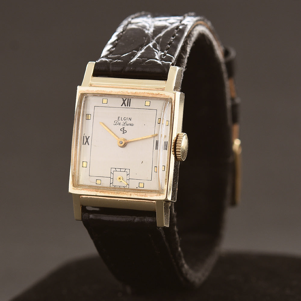 1947 ELGIN De Luxe USA Vintage Gents Dress Watch – empressissi