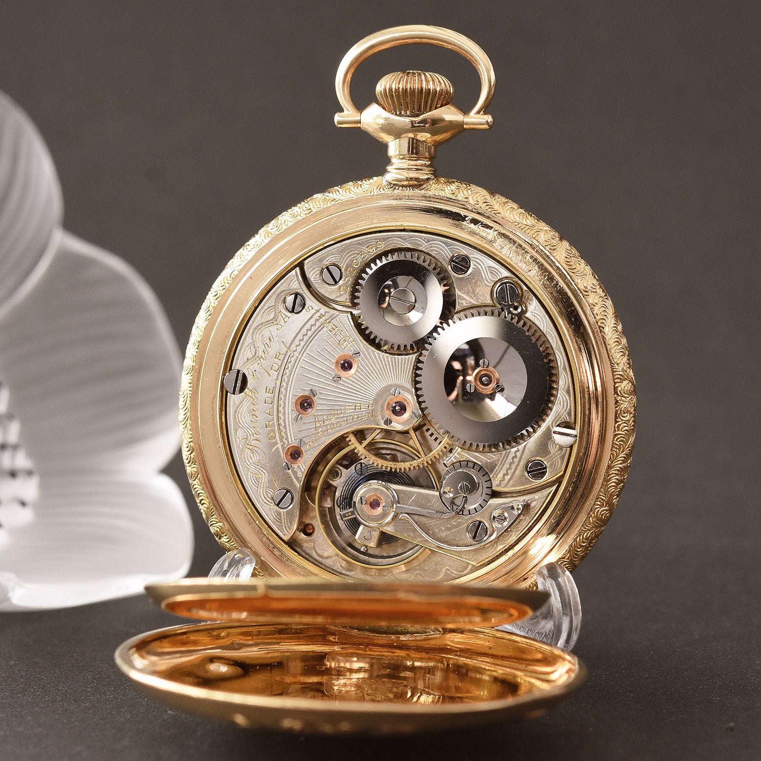 gruen pocket watch serial number identification