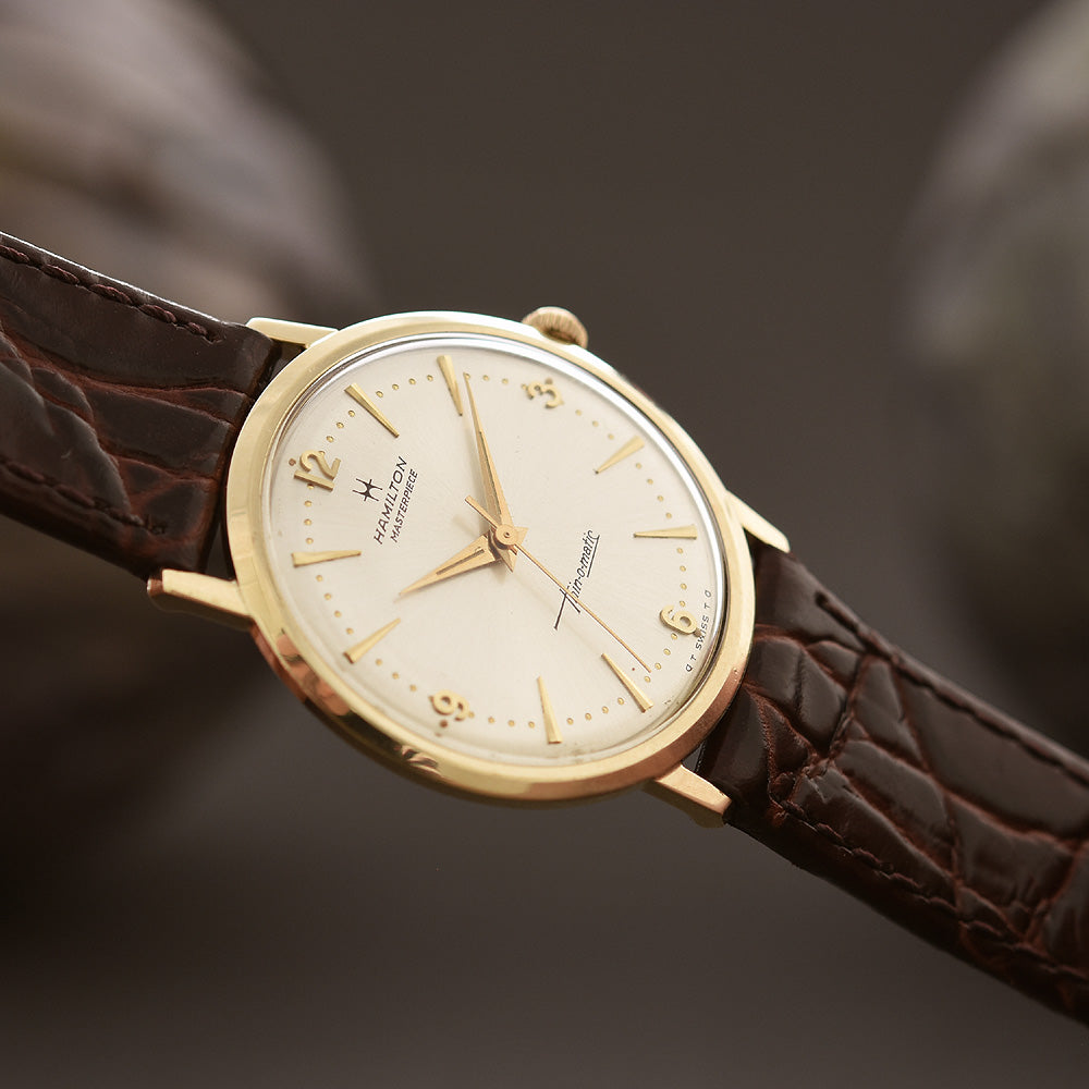 1966 HAMILTON Automatic Thin-O-Matic Micro-rotor Swiss Vintage Watch ...