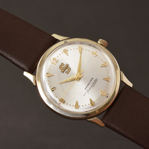 1962 HAMILTON T-300 Automatic Thin-O-Matic 10K Gold Swiss Vintage Watch