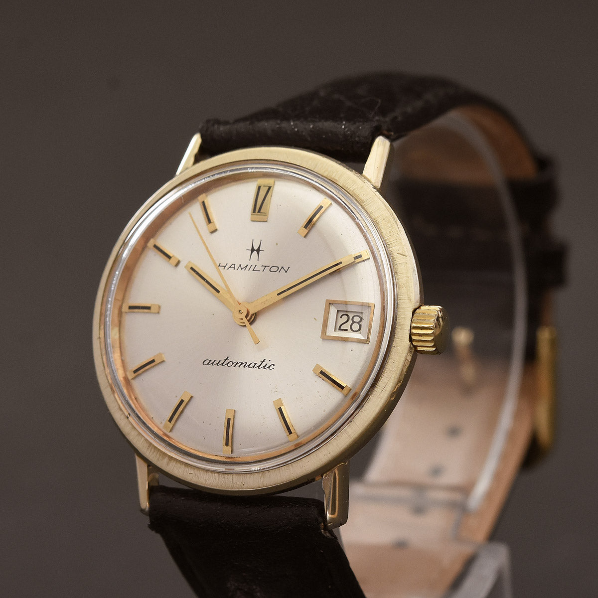 1968 HAMILTON 'Dateline A681' Gents Automatic Date Vintage Watch ...