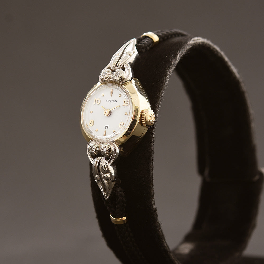 1958 HAMILTON USA 'Kimberly B' Ladies 10K Gold Watch – empressissi