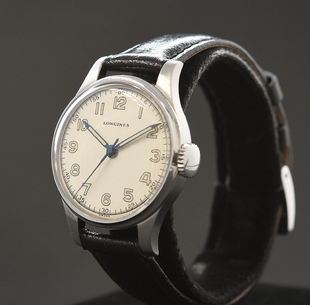 1944 LONGINES Gents Military WW2 Style Hack Watch – empressissi