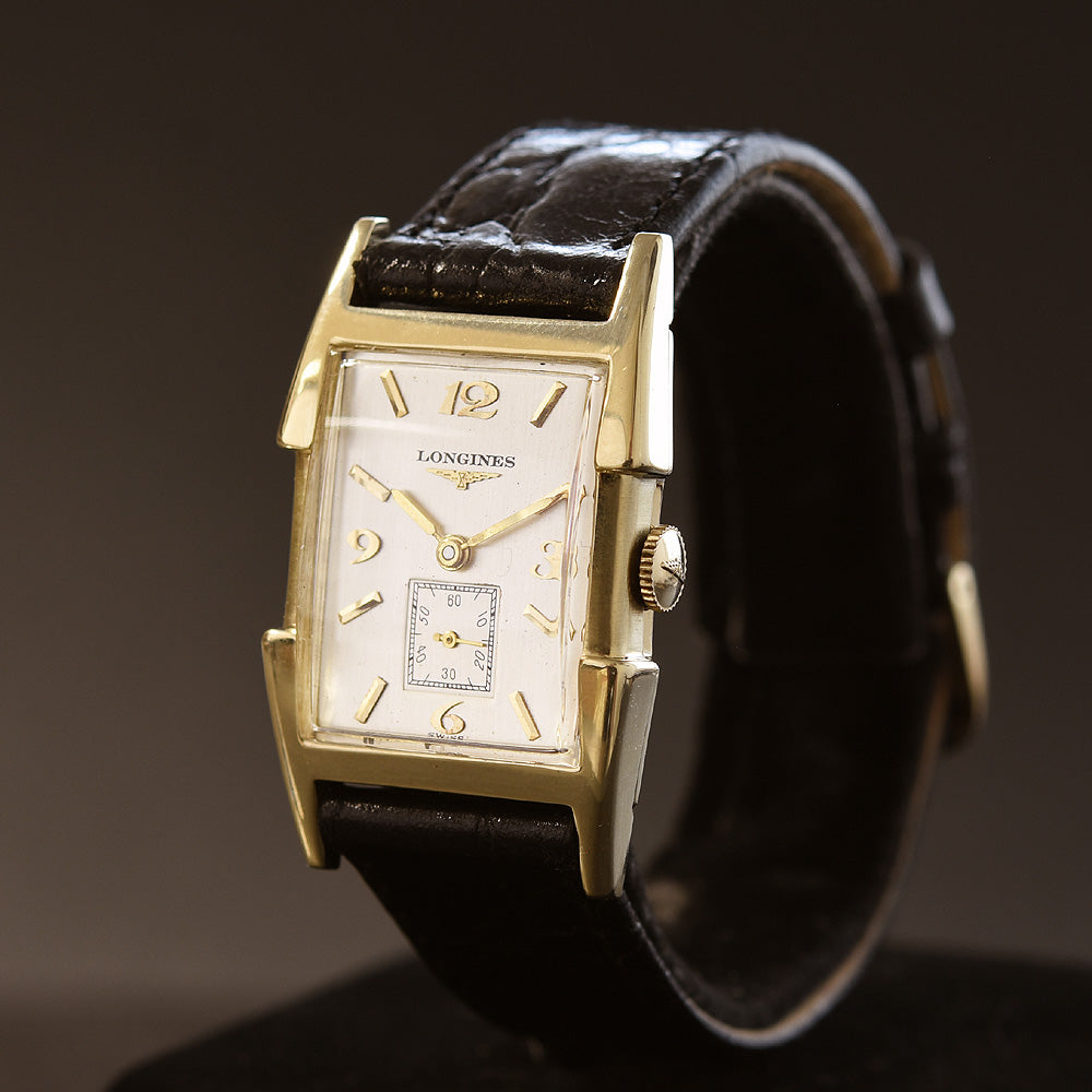 1953 LONGINES Gents 14K Solid Yellow Gold Vintage Watch – empressissi
