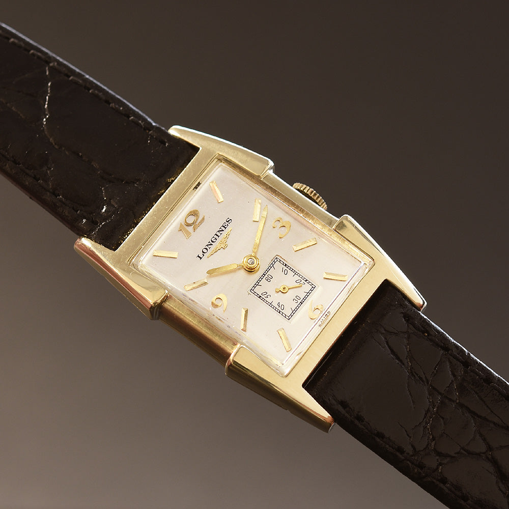 1953 LONGINES Gents 14K Solid Yellow Gold Vintage Watch – empressissi