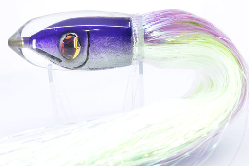 Ganku Lures Purple Rainbow-Tahitian MOP Zebra Bumbucha Bullet 9+ 7oz — GZ  Lures Big Game Supply