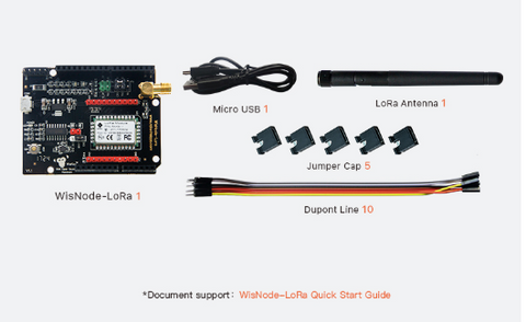 WisNode LoRa / LoRaWAN Arduino Compatible RAK811 development board and Arduino shield