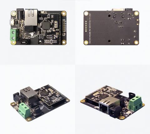 WisPLC Pro Power Line Development Board - PLC module with power line / twisted pair / Ethernet interface up to 500Mbps and Network Adapter (includes LX200V30)