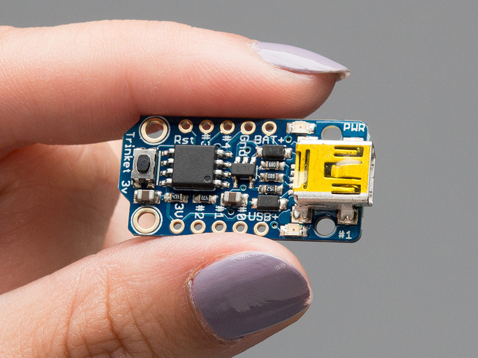 adafruit trinket 3v not recognized