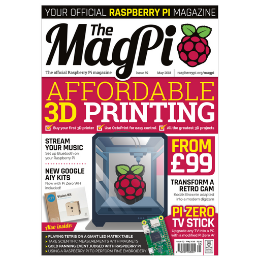 The MagPi Raspberry Pi Magazine – Issue 69