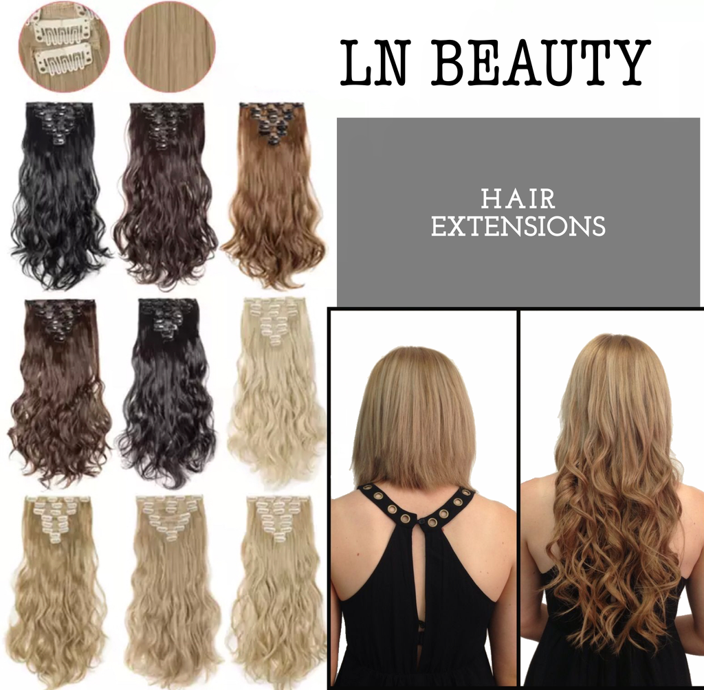 Valkuilen Vermomd ik heb het gevonden Clip In Hair Synthetic Extensions | Lexi Noel Beauty | lexinoelbeauty.com