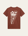 Les Deux MEN Bouquet T-Shirt T-Shirt 630630-Fired Brick