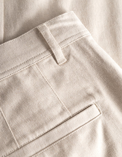 Les Deux MEN Como Reg Slub Twill Pants Pants 215215-Ivory