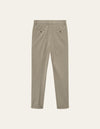 Les Deux MEN Como Twill Pinstripe Suit pants Pants 836215-Light Sand Melange/Ivory