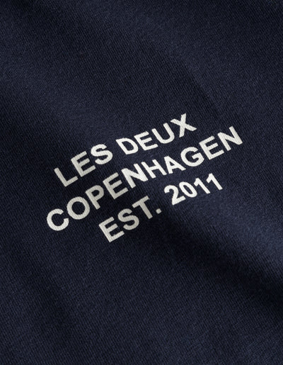 Les Deux MEN Copenhagen 2011 T-Shirt T-Shirt 460218-Dark Navy/Light Ivory