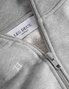 Les Deux MEN Dwayne AOE Half-Zip Sweatshirt Sweatshirt 310218-Light Grey Melange/Light Ivory
