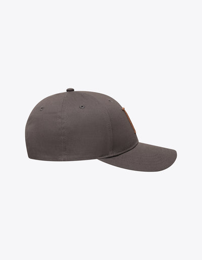 Les Deux MEN Encore Organic Baseball Cap Cap 305744-Dark Grey/Honeycomb