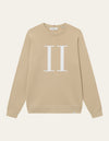 Les Deux MEN Encore Sweatshirt Sweatshirt 817201-Light Desert Sand/White