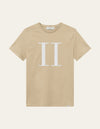 Les Deux MEN Encore T-Shirt T-Shirt 817201-Light Desert Sand/White