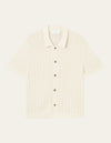 Les Deux MEN Garrett Knitted Shirt Shirt 215215-Ivory