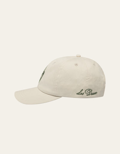 Les Deux MEN Globe Dad Cap Cap 215565-Ivory/Vintage Green