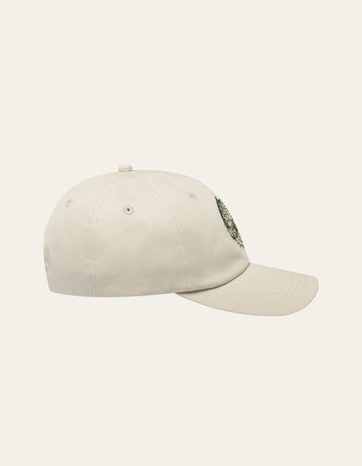 Les Deux MEN Globe Dad Cap Cap 215565-Ivory/Vintage Green