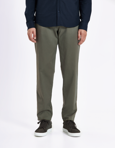 Les Deux MEN Jared Twill Chino Pants Pants 522522-Olive Night