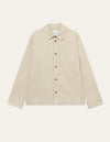 Les Deux MEN Layton Casual Slub Twill Overshirt Overshirt 215215-Ivory