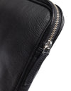 Les Deux MEN Leather Laptop Sleeve Bags 100100-Black