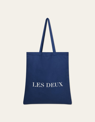 Les Deux MEN Les Deux Tote Bag POS 460215-Dark Navy/Ivory