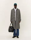 Les Deux MEN Maximilian Houndstooth Wool Coat Coat 817100-Light Desert Sand/Black