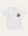 Les Deux MEN Newspaper T-Shirt T-Shirt 201201-White