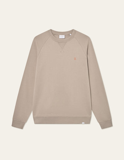 Les Deux CO-LAB Nørregaard Sweatshirt Sweatshirt 810730-Dark Sand/Orange