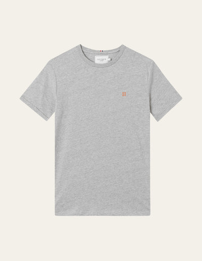 Les Deux MEN Nørregaard T-Shirt T-Shirt 3232-Grey Melange