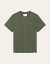 Les Deux MEN Nørregaard T-Shirt T-Shirt 522730-Olive Night/Orange