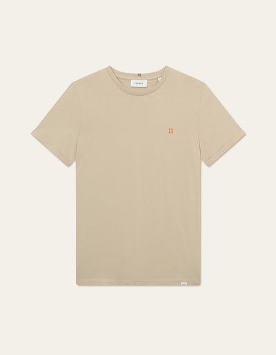 Les Deux MEN Nørregaard T-Shirt - Seasonal T-Shirt 817730-Light Desert Sand/Orange