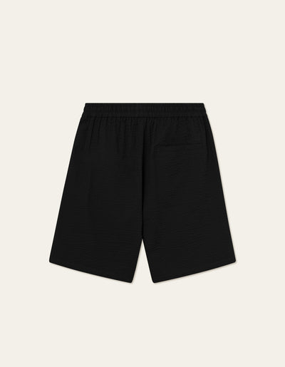 Les Deux MEN Patrick Seersucker Shorts Shorts 100100-Black