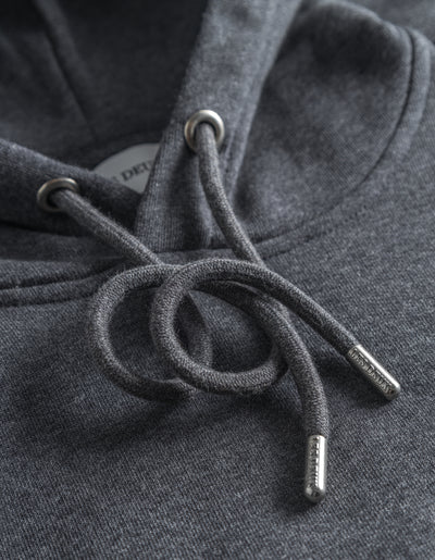 Les Deux MEN Piece 2.0 Hoodie Hoodie 361064-Charcoal Melange/Olympian Blue-Dark Navy