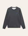 Les Deux MEN Piece Sweatshirt 2.0 Sweatshirt 361064-Charcoal Melange/Olympian Blue-Dark Navy