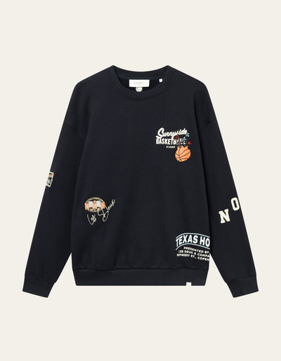 Les Deux MEN Route Sweatshirt Sweatshirt 460460-Dark Navy