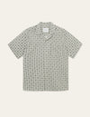 Les Deux MEN Tapestry SS Shirt Shirt 215563-Ivory/Light Jade Green