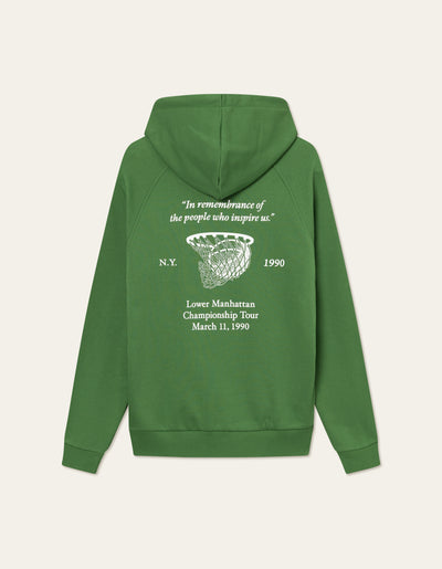 Les Deux MEN Tournament Hoodie Hoodie 565201-Vintage Green/White