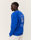 Les Deux MEN Tournament Sweatshirt Sweatshirt 480201-Surf Blue/White