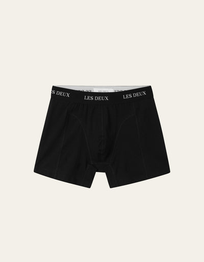 Les Deux MEN Warren 2-Pack Boxers Underwear and socks 100100-Black