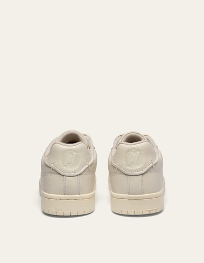 Les Deux MEN Wolfe Leather Sneaker Shoes 201201-White