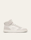 Les Deux MEN Wright Hightop Sneaker Shoes 201311-White/Light Grey