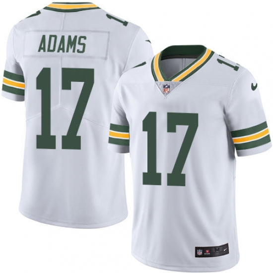 poco Guiño a la deriva Men's Green Bay Packers Davante Adams Limited Player Jersey White | Fan Gear  Nation