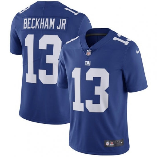 Men's New York Giants Odell Beckham Jr Limited Player Jersey Royal | Fan Gear Nation
