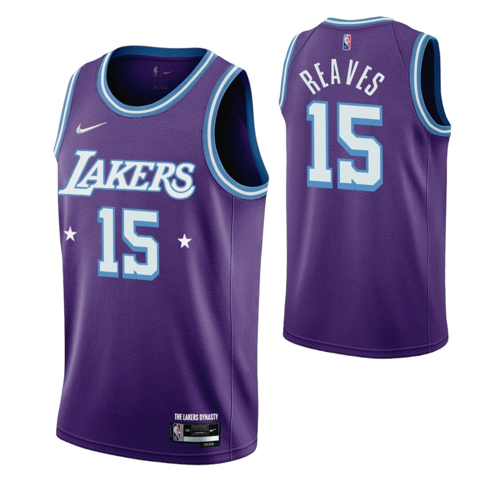 Men's Los Angeles Lakers Austin Reaves City Edition Jersey - Purple ...